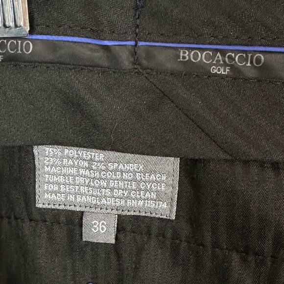 BOCACCIO GOLF Men’s Pleated Front Deep Royal Blue Golf Shorts, Size 36 - Picture 8 of 13